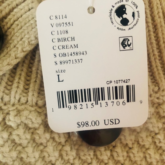 Just in NWT Free People Women’s Lila Cardigan in Birch - Picture 9 of 10